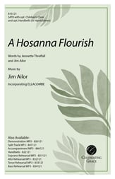 A Hosanna Flourish SATB choral sheet music cover